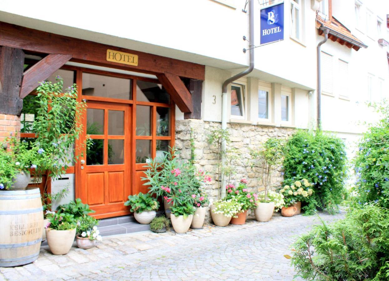 D & S Hotel & Ferienwohnungen Besigheim Exteriör bild